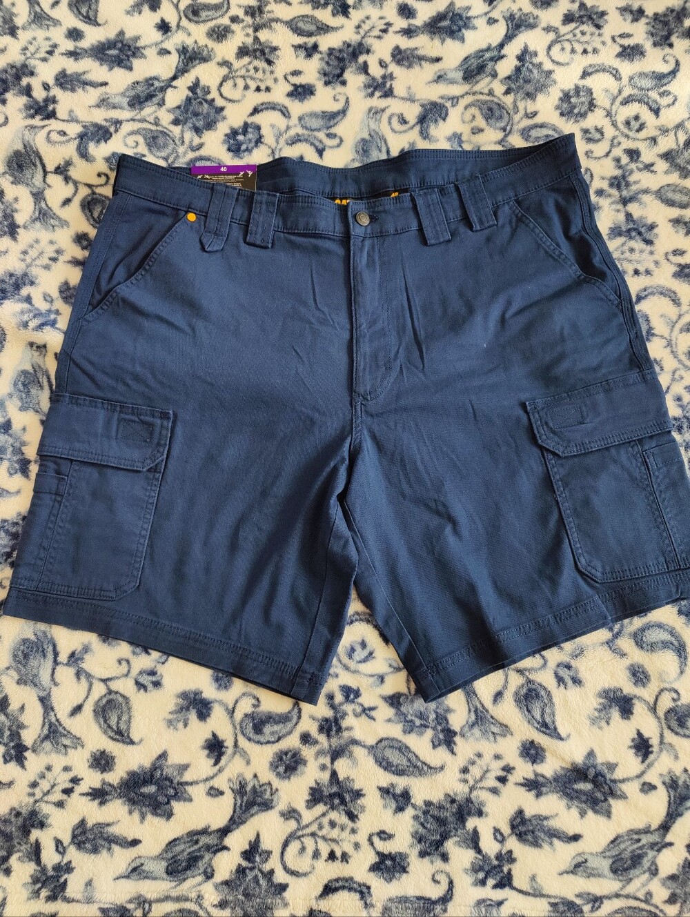 Caterpillar Navy Blue Cargo shorts